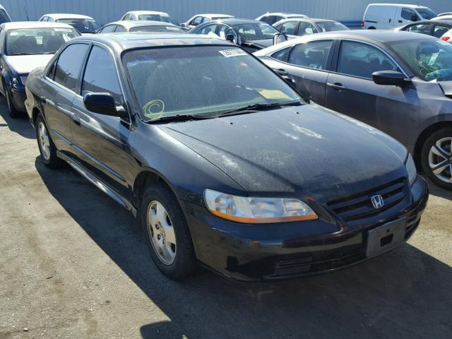 1HGCG16561A070875 - 2001 HONDA ACCORD EX BLACK photo 1