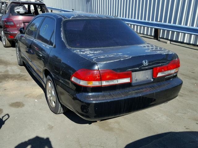 1HGCG16561A070875 - 2001 HONDA ACCORD EX BLACK photo 3