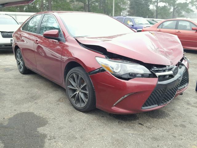 4T1BF1FK5FU949191 - 2015 TOYOTA CAMRY LE RED photo 1