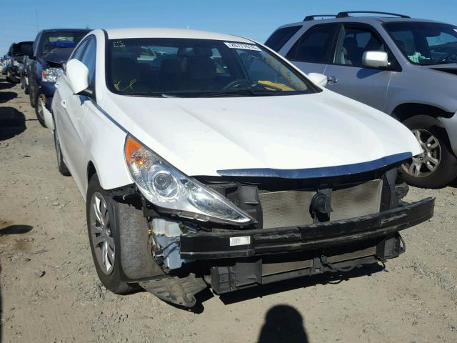 5NPEB4AC7CH414576 - 2012 HYUNDAI SONATA GLS WHITE photo 1