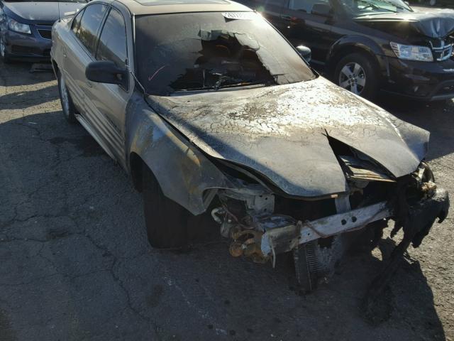 1G2NF52T61M615207 - 2001 PONTIAC GRAND AM S Qəhvəyi foto 1