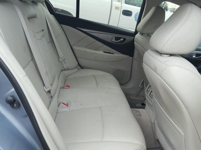 JN1BV7AP9EM673063 - 2014 INFINITI Q50 BASE Azul foto 6
