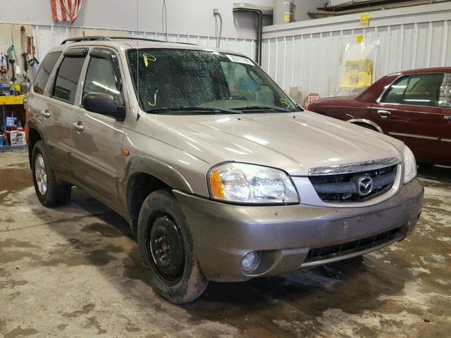 4F2YU09192KM50112 - 2002 MAZDA TRIBUTE LX TAN photo 1