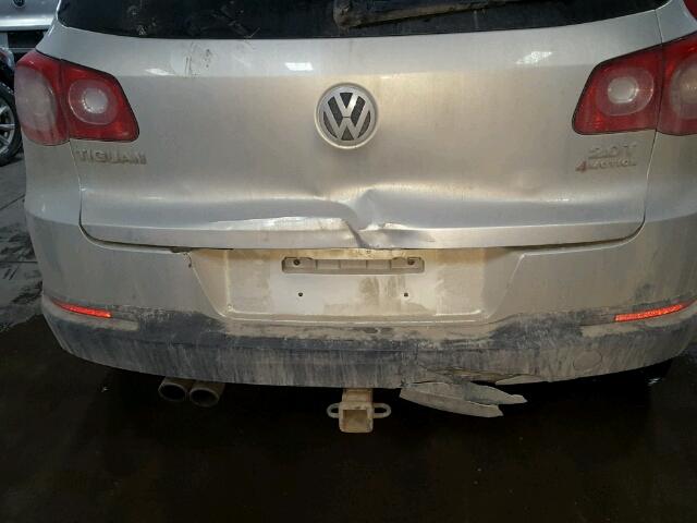 WVGBV75N99W534143 - 2009 VOLKSWAGEN TIGUAN SE SILVER photo 9