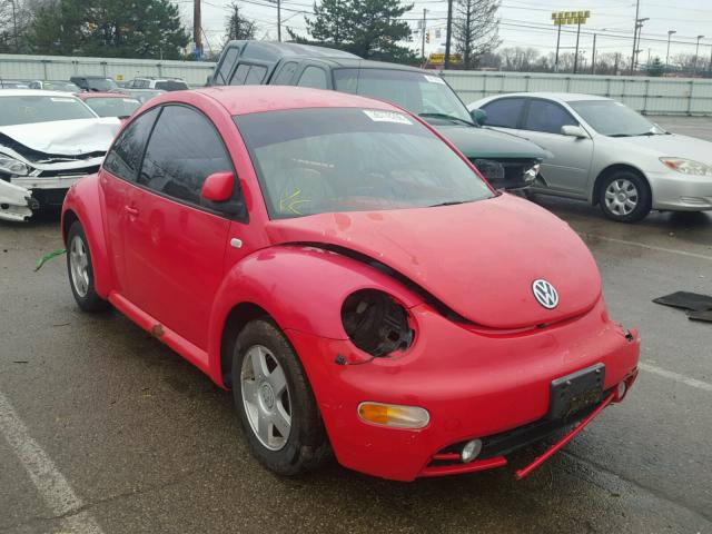 3VWCC21C0XM408494 - 1999 VOLKSWAGEN NEW BEETLE 红色 照片 1