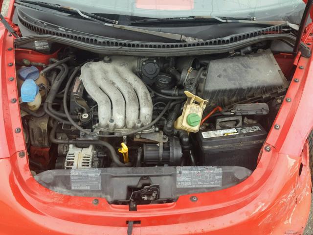 3VWCC21C0XM408494 - 1999 VOLKSWAGEN NEW BEETLE 红色 照片 7