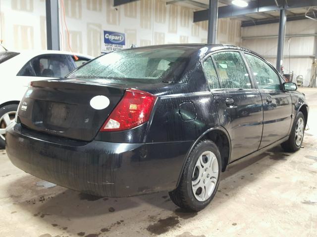 1G8AJ52F55Z177480 - 2005 SATURN ION LEVEL BLACK photo 4