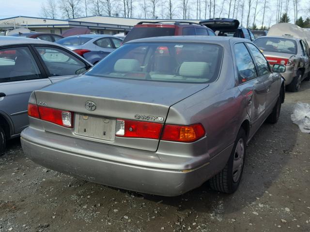 JT2BG22K410593869 - 2001 TOYOTA CAMRY CE BEIGE photo 4