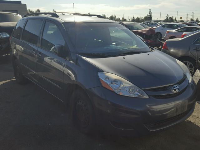 5TDZK23C57S067509 - 2007 TOYOTA SIENNA CE BLUE photo 1