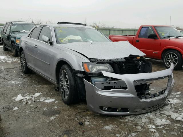 2C3CCAGG5DH599528 - 2013 CHRYSLER 300 V6 SILVER photo 1