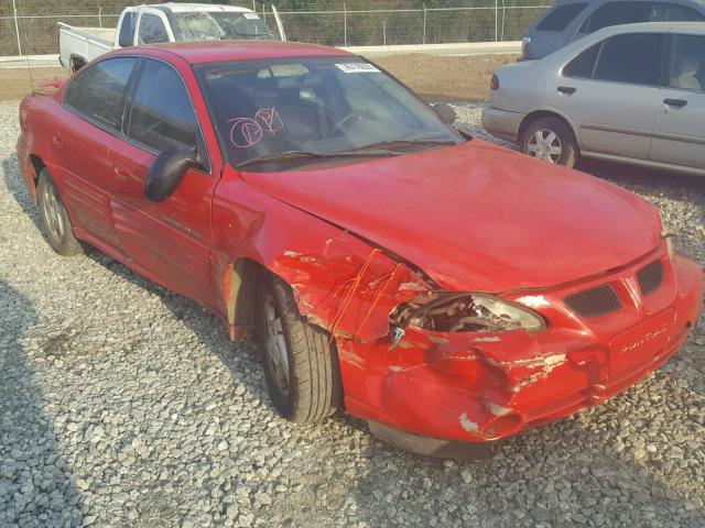 1G2NF52F92C116290 - 2002 PONTIAC GRAND AM S RED photo 1