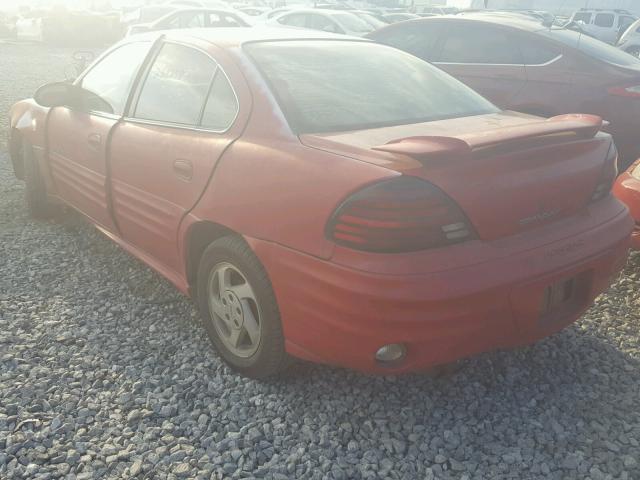 1G2NF52F92C116290 - 2002 PONTIAC GRAND AM S RED photo 3