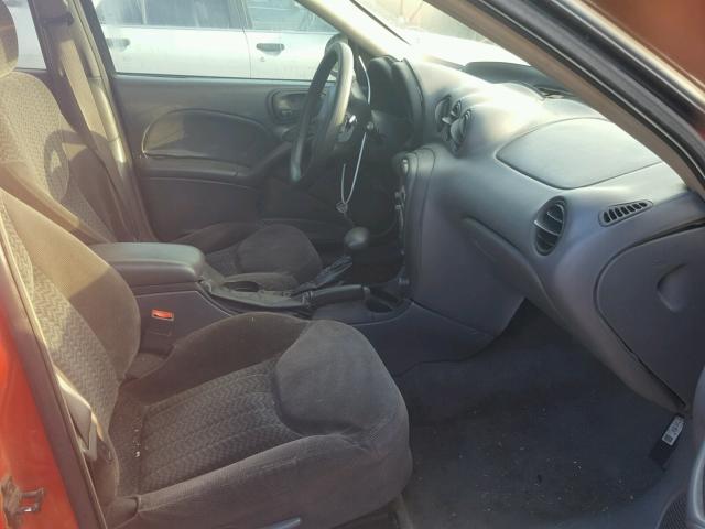 1G2NF52F92C116290 - 2002 PONTIAC GRAND AM S RED photo 5