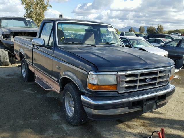 1FTDF15Y2SNA91721 - 1995 FORD F150 GREEN photo 1