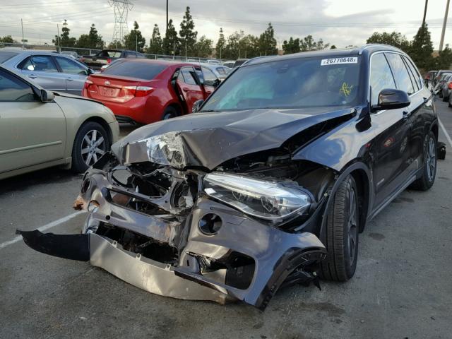 5UXKR0C55H0V50424 - 2017 BMW X5 XDRIVE3 BROWN photo 2