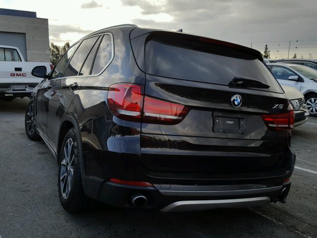 5UXKR0C55H0V50424 - 2017 BMW X5 XDRIVE3 BROWN photo 3