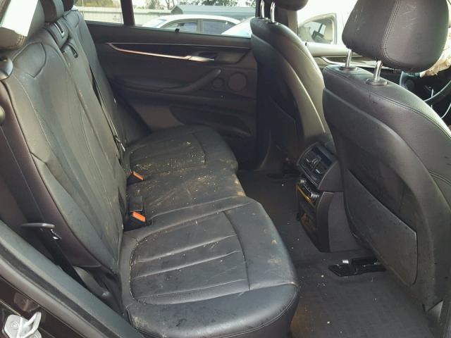 5UXKR0C55H0V50424 - 2017 BMW X5 XDRIVE3 BROWN photo 6