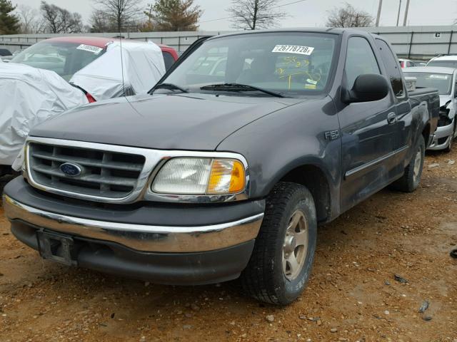 2FTRX172X3CA07194 - 2003 FORD F150 GRAY photo 2