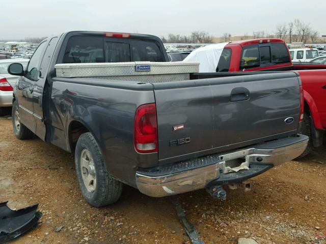 2FTRX172X3CA07194 - 2003 FORD F150 GRAY photo 3