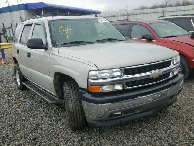 1GNEC13V66J164616 - 2006 CHEVROLET TAHOE C150 BEIGE photo 1