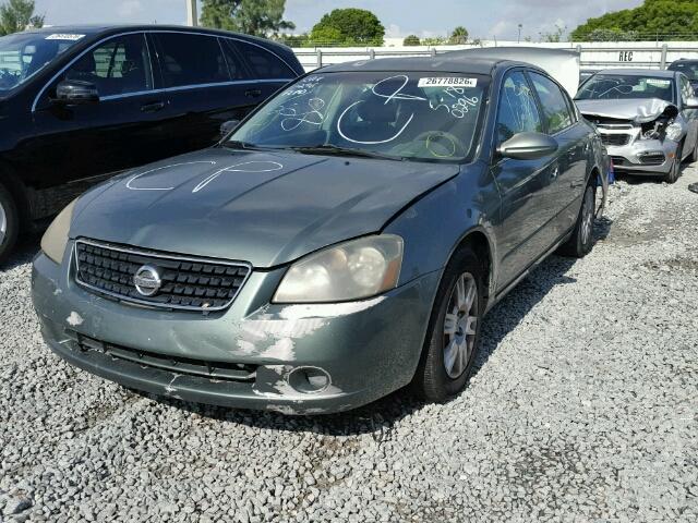 1N4AL11D45N420296 - 2005 NISSAN ALTIMA S/S TEAL photo 2