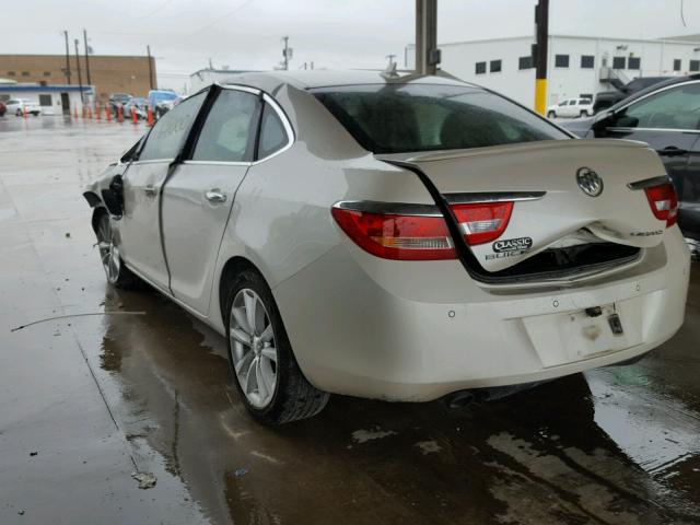 1G4PR5SK2E4207968 - 2014 BUICK VERANO CON WHITE photo 3