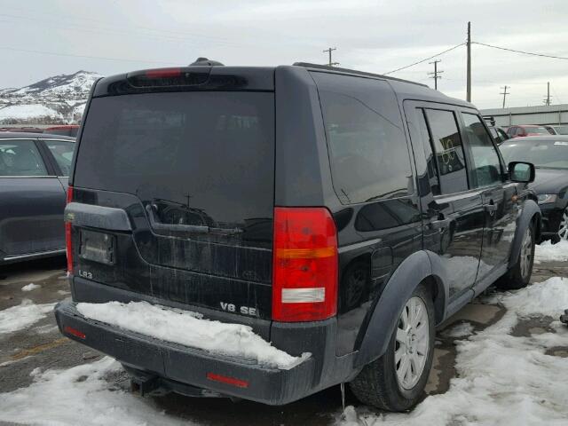 SALAD25436A378325 - 2006 LAND ROVER LR3 SE BLACK photo 4