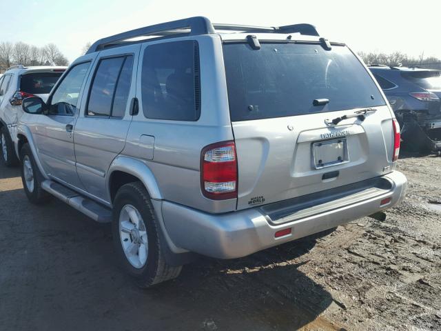 JN8DR09Y43W813217 - 2003 NISSAN PATHFINDER GRAY photo 3