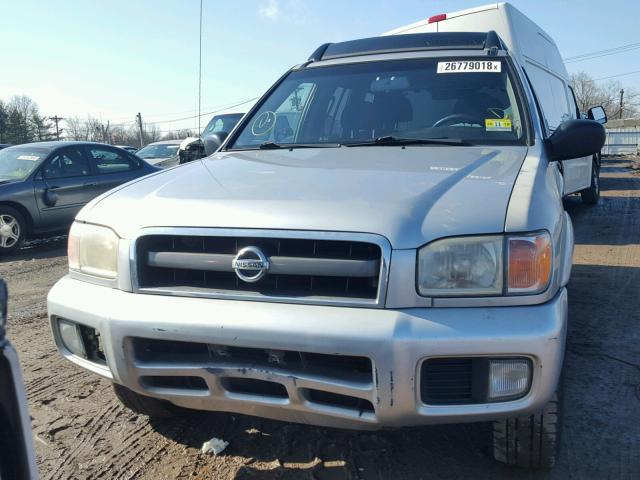 JN8DR09Y43W813217 - 2003 NISSAN PATHFINDER GRAY photo 9