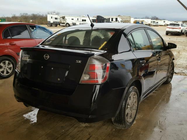 3N1AB6AP7BL618485 - 2011 NISSAN SENTRA 2.0 BLACK photo 4