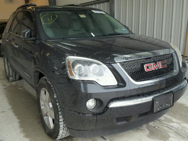 1GKER23738J174817 - 2008 GMC ACADIA SLT BLACK photo 1