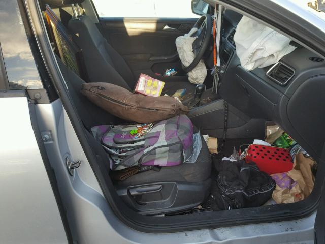 3VW2K7AJXCM335493 - 2012 VOLKSWAGEN JETTA BASE 银色 照片 5