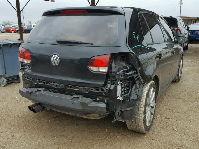 WVWDA7AJ0BW337993 - 2011 VOLKSWAGEN GOLF 黑色 照片 4