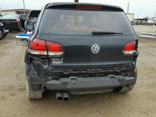 WVWDA7AJ0BW337993 - 2011 VOLKSWAGEN GOLF 黑色 照片 9