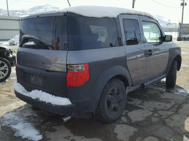 5J6YH28685L028600 - 2005 HONDA ELEMENT EX GRAY photo 4