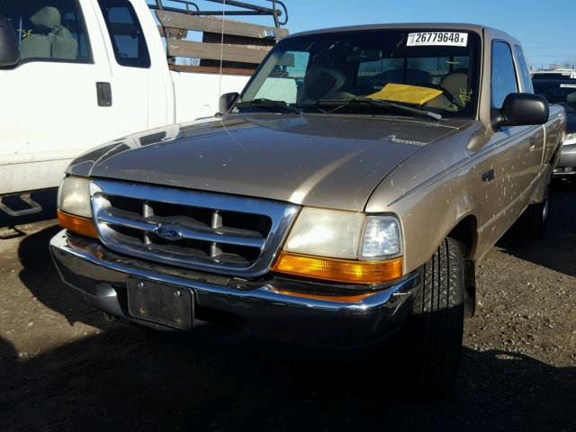 1FTYR14VXXPA92370 - 1999 FORD RANGER SUP GOLD photo 2