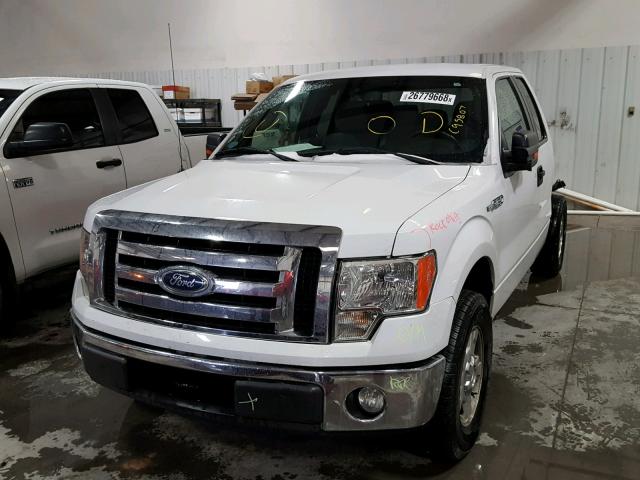 1FTFX1CF0BFC95807 - 2011 FORD F150 SUPER WHITE photo 2