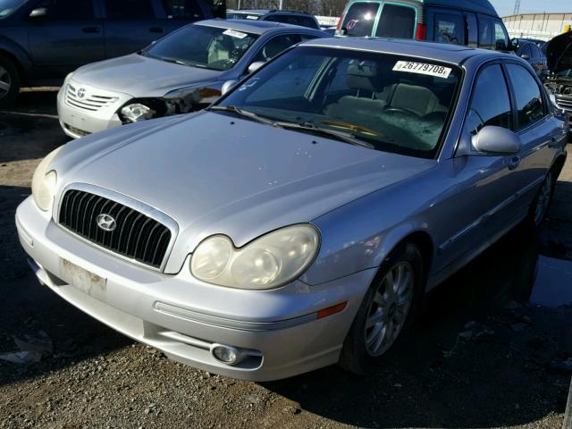 KMHWF35HX3A899789 - 2003 HYUNDAI SONATA GLS SILVER photo 2