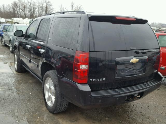 1GNFK13028R191666 - 2008 CHEVROLET TAHOE K150 BLACK photo 3