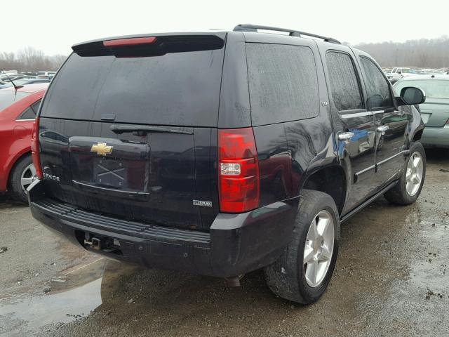 1GNFK13028R191666 - 2008 CHEVROLET TAHOE K150 BLACK photo 4