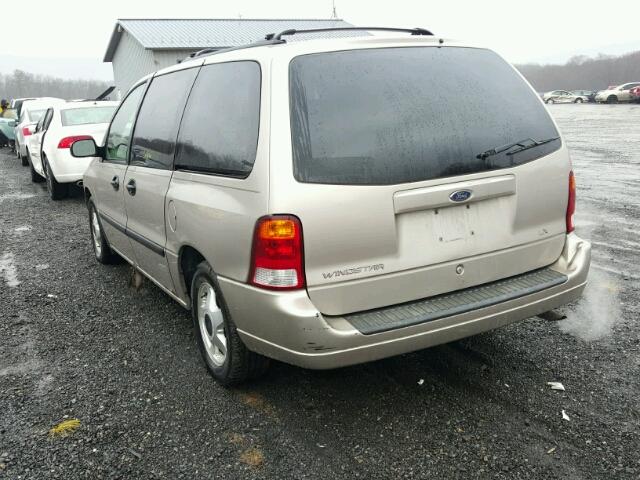 2FMDA51443BA61542 - 2003 FORD WINDSTAR L TAN photo 3