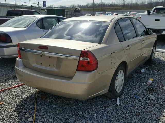 1G1ZS57F27F127292 - 2007 CHEVROLET MALIBU LS TAN photo 4