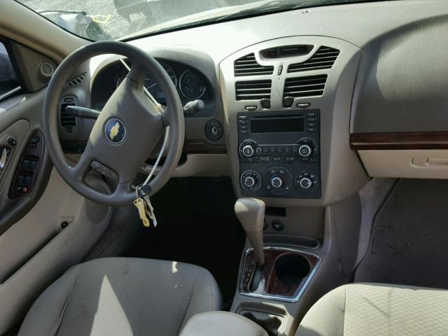 1G1ZS57F27F127292 - 2007 CHEVROLET MALIBU LS TAN photo 9