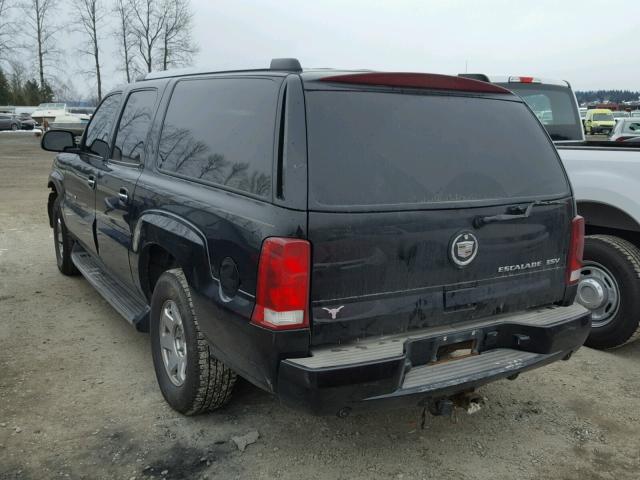 3GYFK66N63G235961 - 2003 CADILLAC ESCALADE E BLACK photo 3