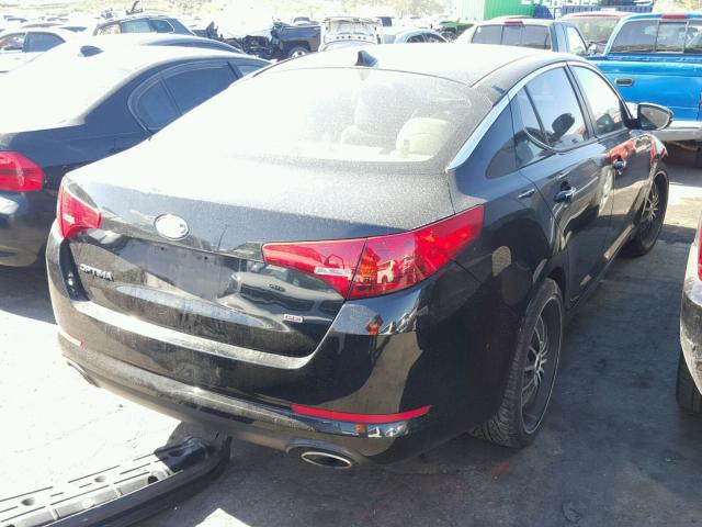 5XXGM4A72CG037592 - 2012 KIA OPTIMA LX BLACK photo 4