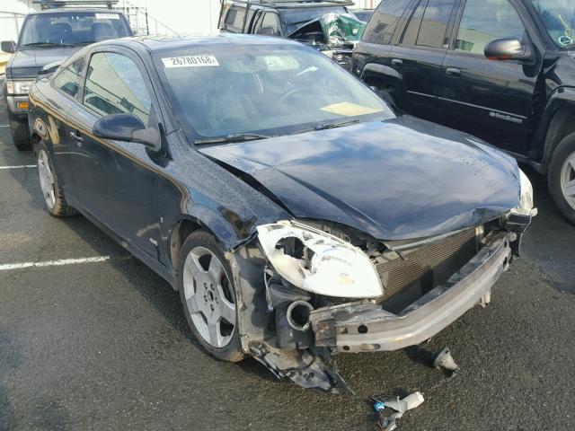 1G1AM18B967743978 - 2006 CHEVROLET COBALT SS BLACK photo 1