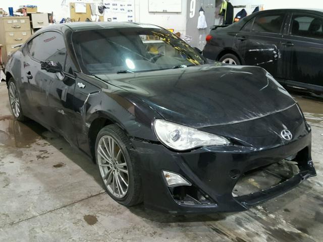 JF1ZNAA1XD2709539 - 2013 TOYOTA SCION FR-S BLACK photo 1