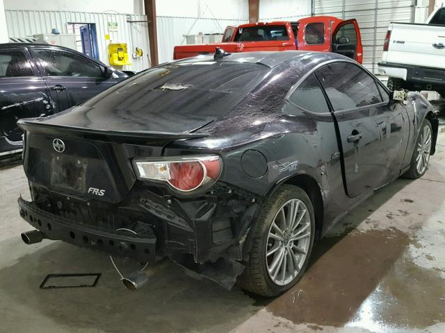 JF1ZNAA1XD2709539 - 2013 TOYOTA SCION FR-S შავი ფოტო 4