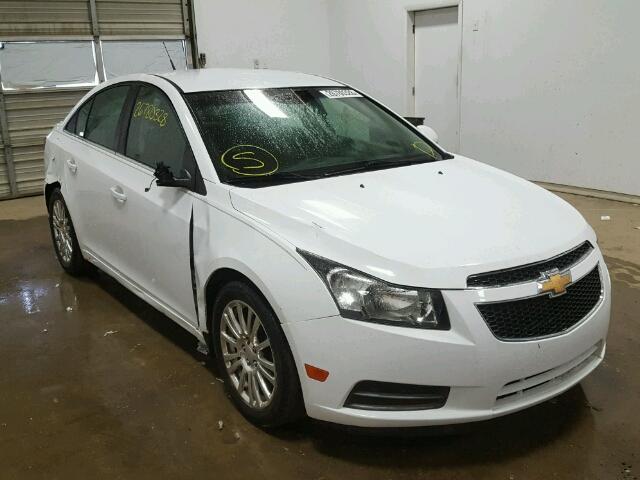 1G1PJ5SCXC7146944 - 2012 CHEVROLET CRUZE ECO WHITE photo 1