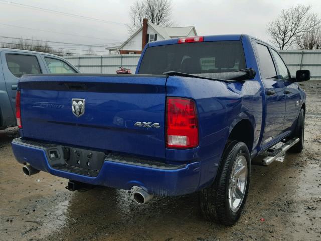 3C6RR7KT0HG602585 - 2017 RAM 1500 ST BLUE photo 4